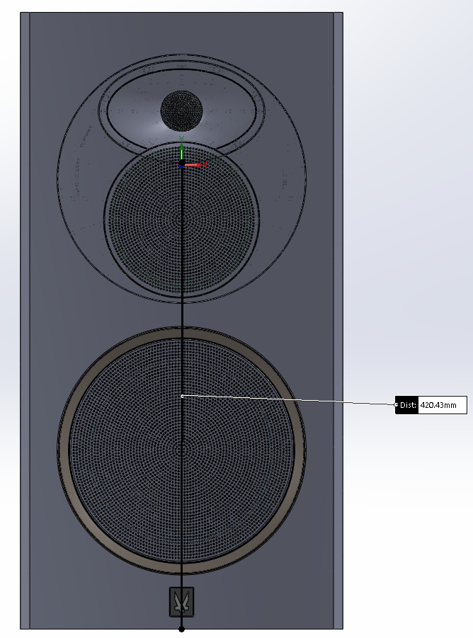 A close-up of a speaker

Description automatically generated